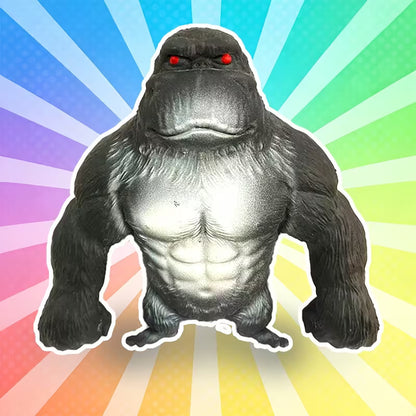 🦍 Stretchy Gorilla Fidget Toy – Soft Squeeze Stress Relief Fun
