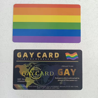 🌈 Pride Rainbow Heart Card – A Fun & Meaningful Gift