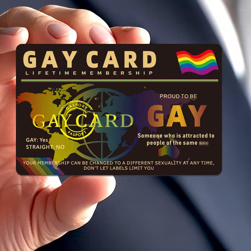 🌈 Pride Rainbow Heart Card – A Fun & Meaningful Gift