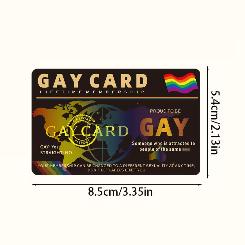 🌈 Pride Rainbow Heart Card – A Fun & Meaningful Gift