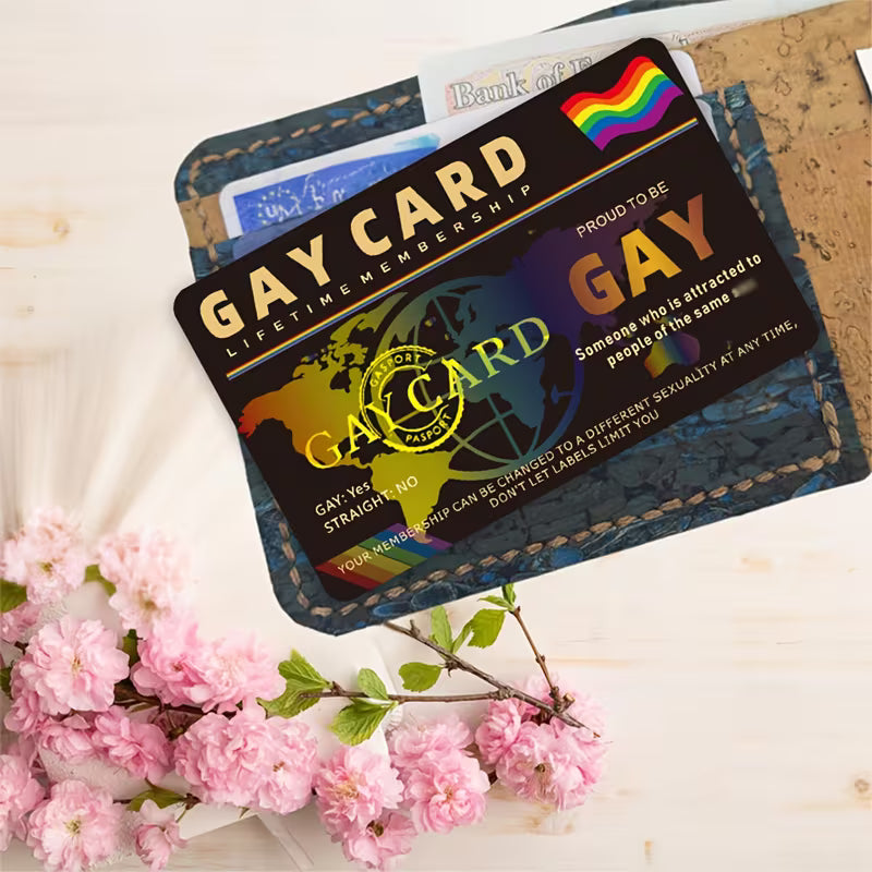 🌈 Pride Rainbow Heart Card – A Fun & Meaningful Gift