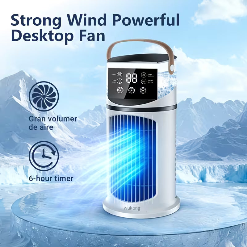 Portable air cooler fan