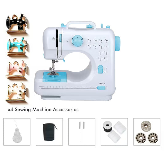 2-Stitch Multifunctional Mini Sewing Machine for Beginners
