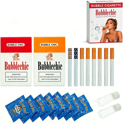 Cigarette-Shaped Bubble-Blowing Toy (Pack of 2) — Realistic Cigarette Appearance